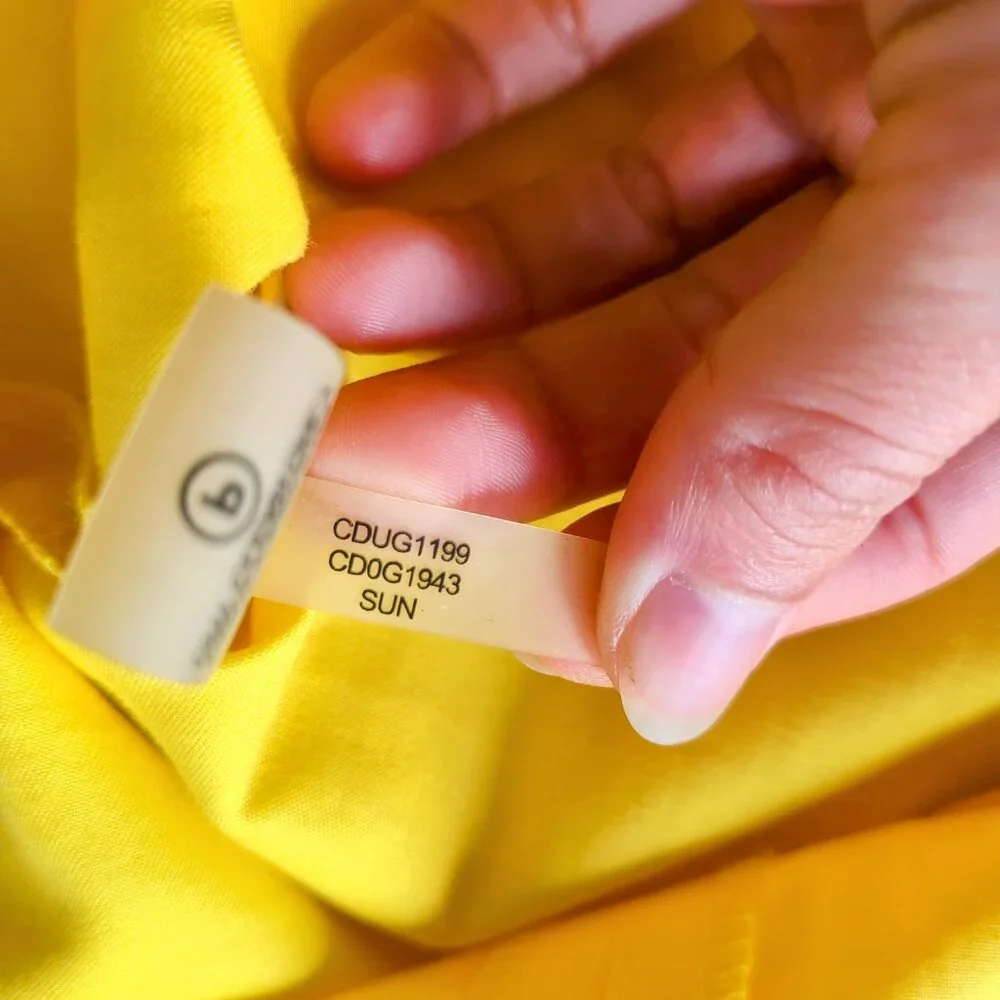 Calvin Klein Yellow Sleeveless Bodycon Mini Dress Size 14